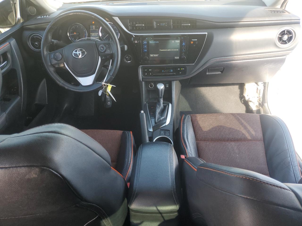 2017 Toyota Corolla VIN 5YFBURHE2HP591824 Copart auction photo, front end / side damage thumbnail 8