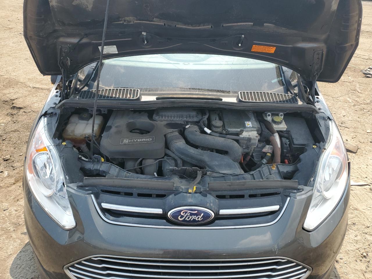 2016 Ford C-MAX VIN 1FADP5AU8GL100020 Copart auction photo, rollover damage thumbnail 11