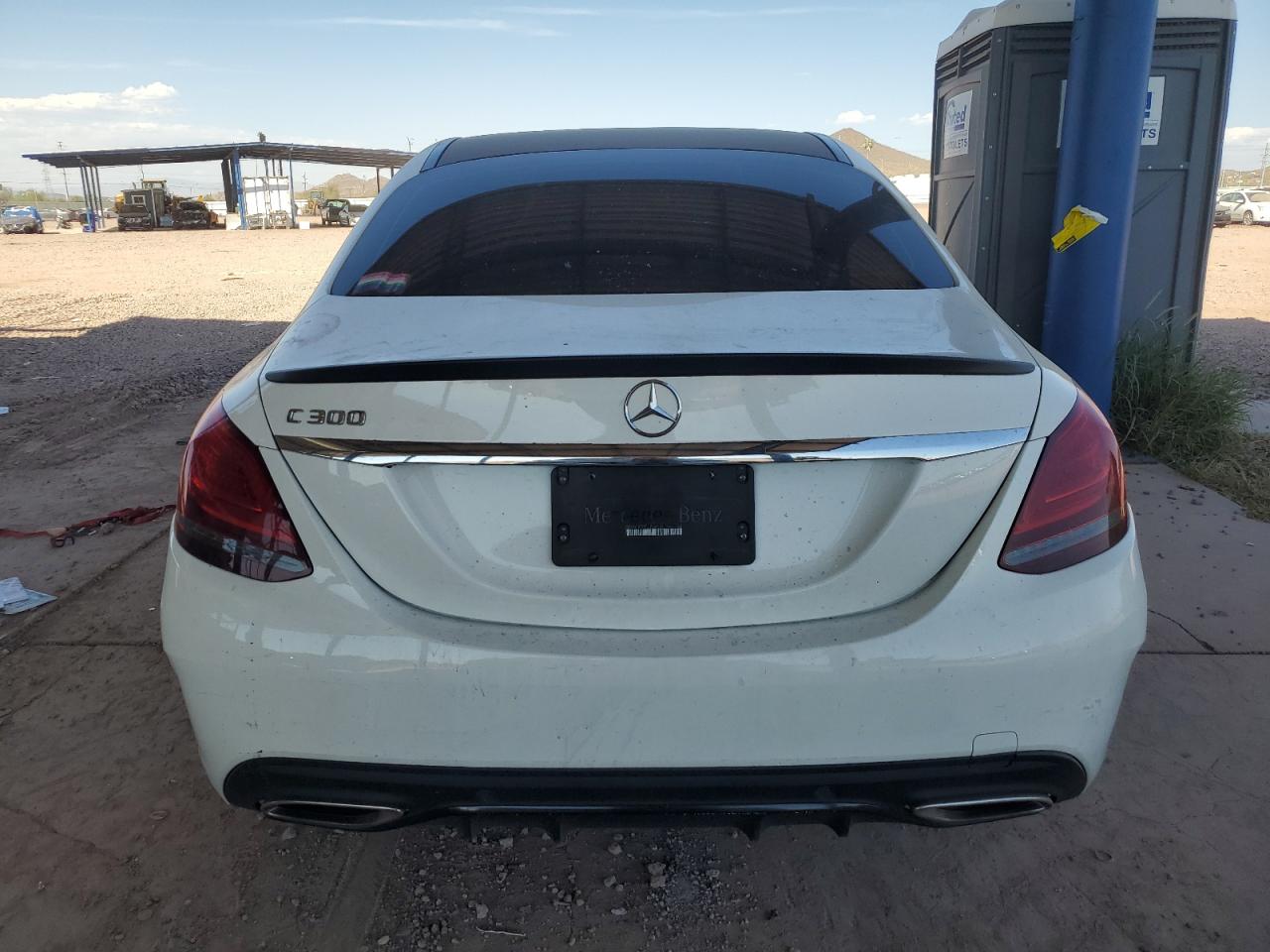 2020 Mercedes-Benz C-klasse VIN 55SWF8DB7LU324506 Copart auction photo, front end damage thumbnail 6