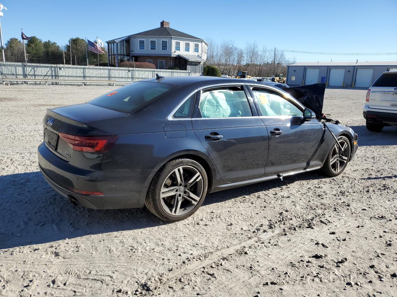 2018 Audi A4 VIN WAUENAF43JA158543 Copart auction photo, front end damage thumbnail 3