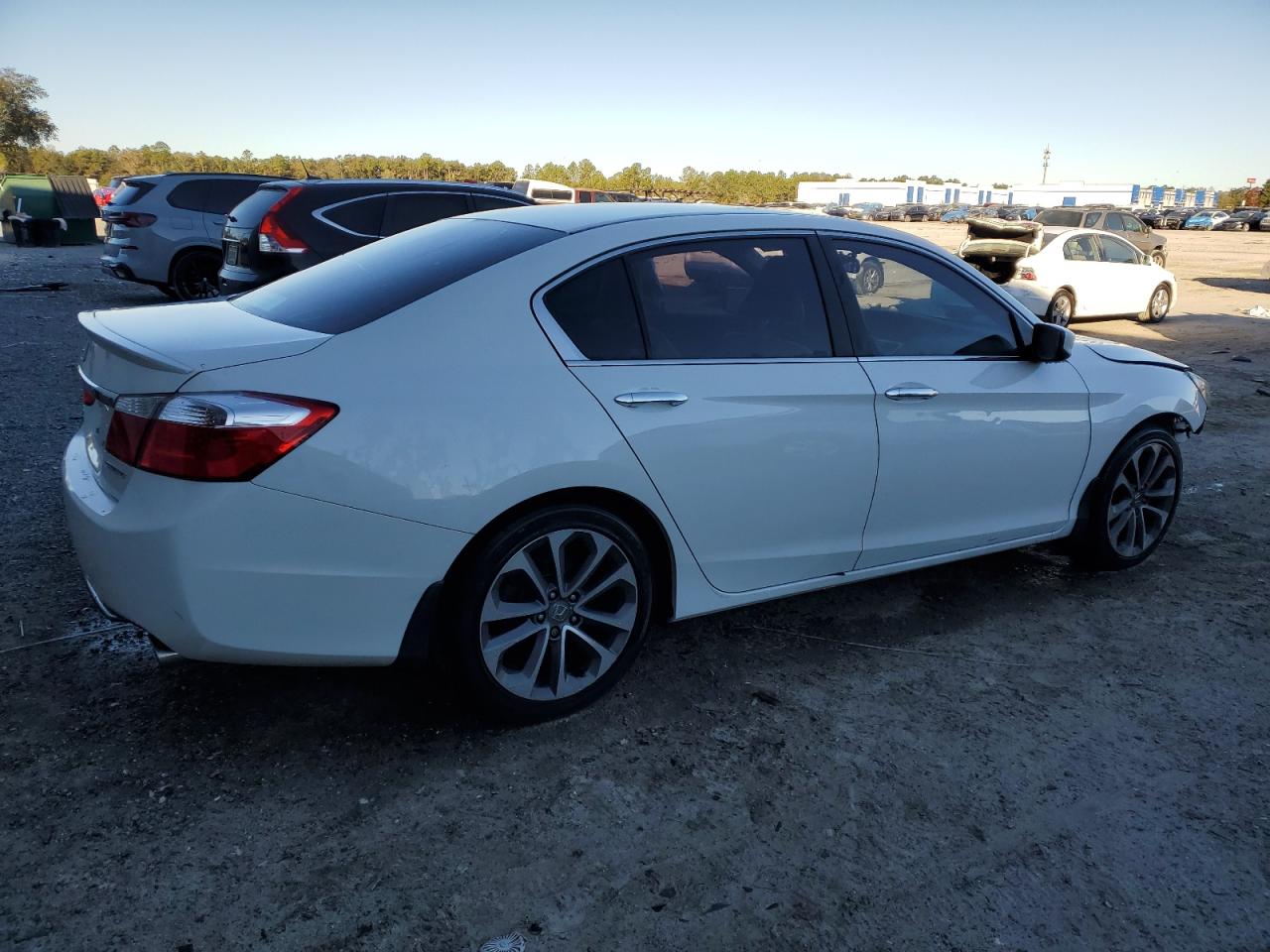 2014 Honda Accord VIN 1HGCR2F57EA164091 Copart auction photo, front end damage thumbnail 3