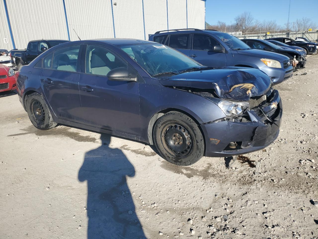 2014 Chevrolet Cruze VIN 1G1PA5SG5E7424817 Copart auction photo, front end damage thumbnail 4