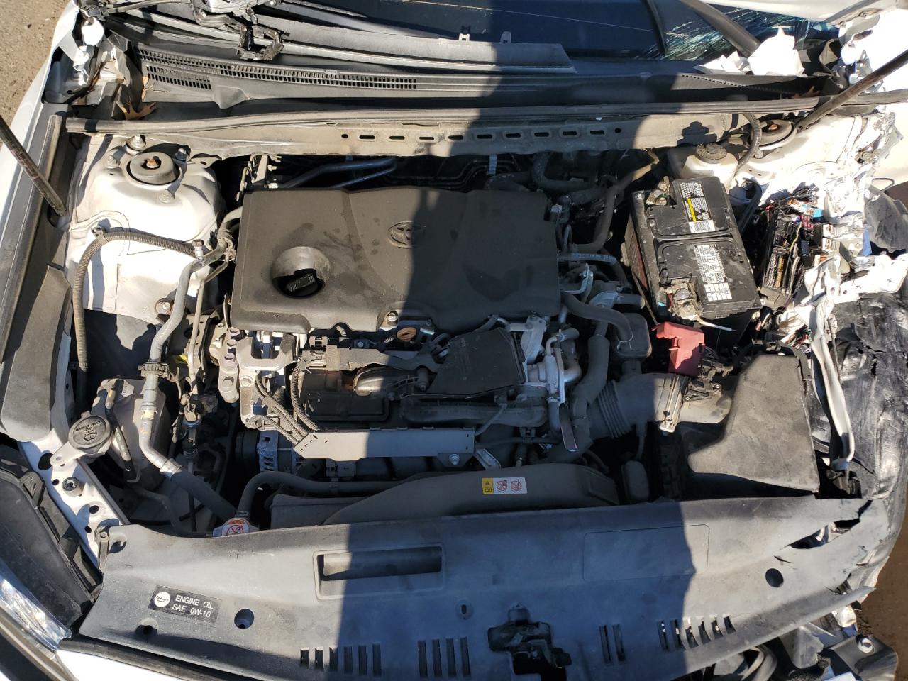 2019 Toyota Camry VIN 4T1B61HK6KU822666 Copart auction photo, front end / minor dent/scratches damage thumbnail 11