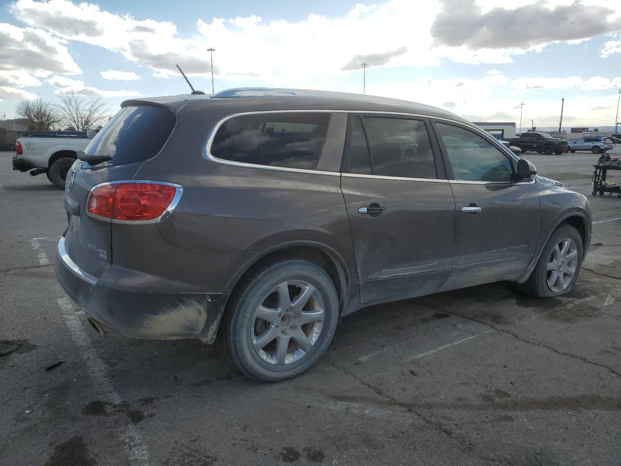 2009 Buick Enclave VIN 5GAER23D99J201359 Copart auction photo, undercarriage / side damage thumbnail 3