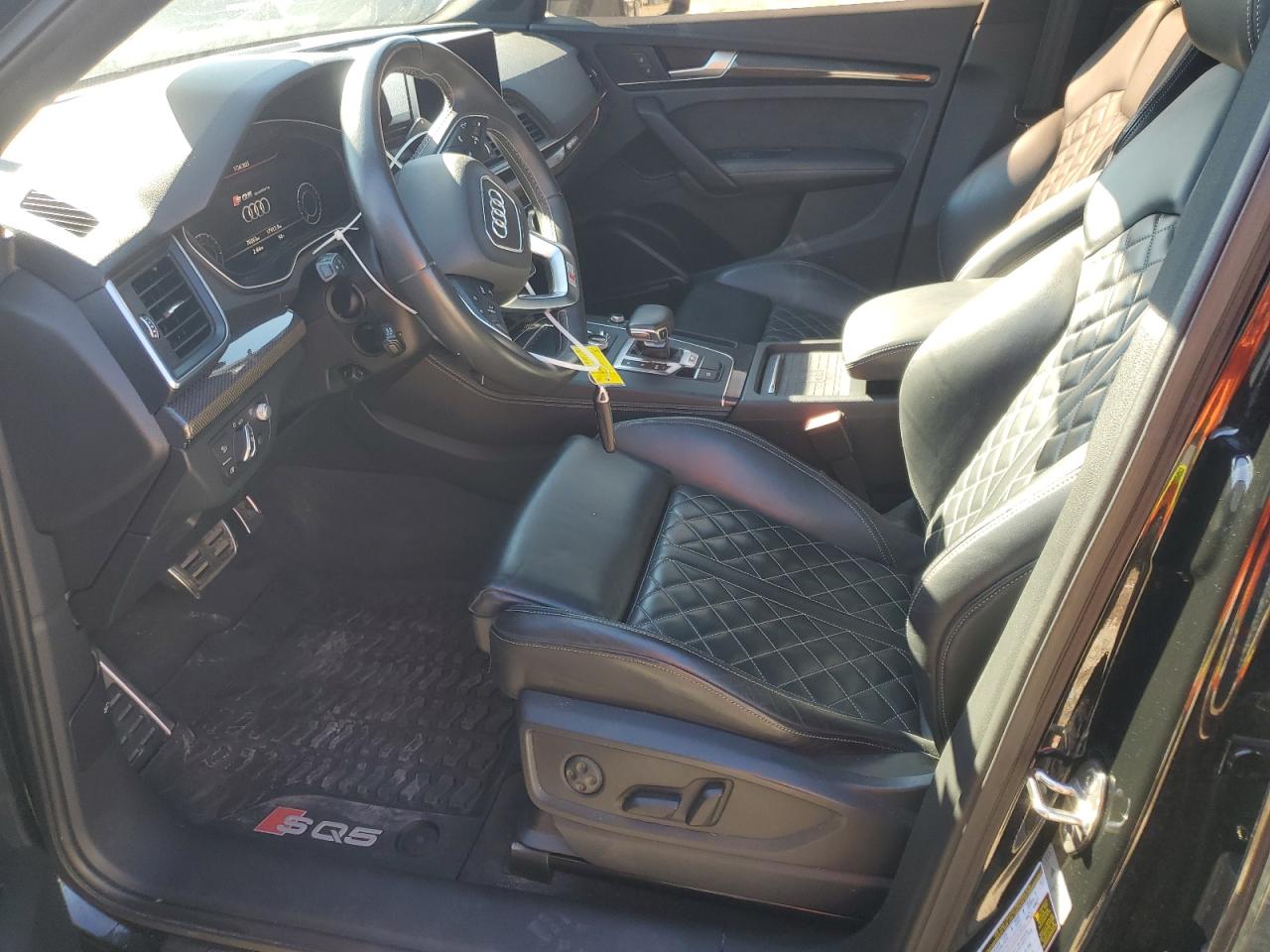 2019 Audi SQ5 VIN WA1C4AFY2K2121473 Copart auction photo, side / front end damage thumbnail 7