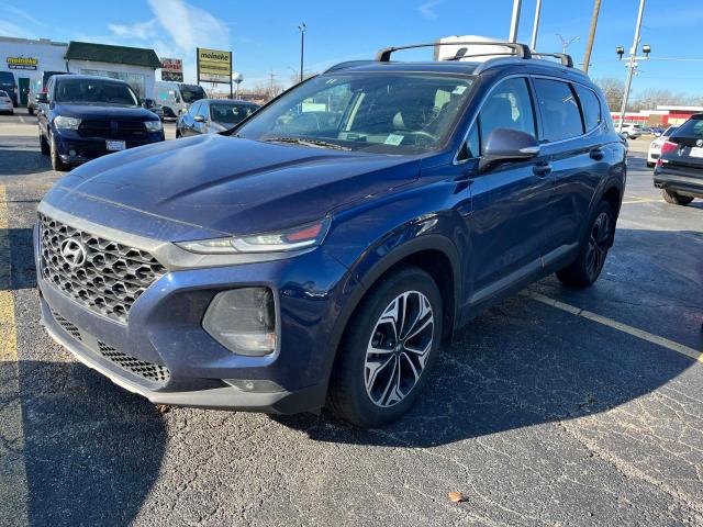 2020 Hyundai Santa Fe VIN 5NMS53AA0LH290067 Copart auction photo, minor dent/scratches / normal wear damage thumbnail 2