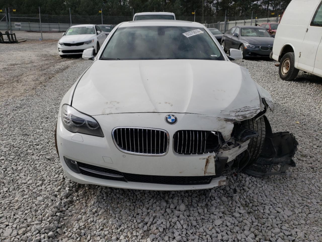 2011 BMW 5er VIN WBAFR1C52BC673495 Copart auction photo, front end damage thumbnail 5