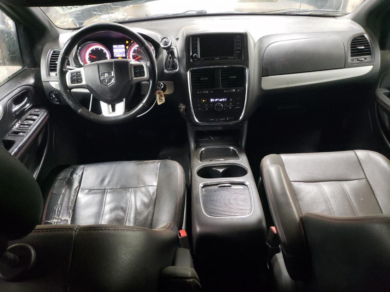2017 Dodge Caravan VIN 2C4RDGEG7HR857458 Copart auction photo, all over damage thumbnail 8