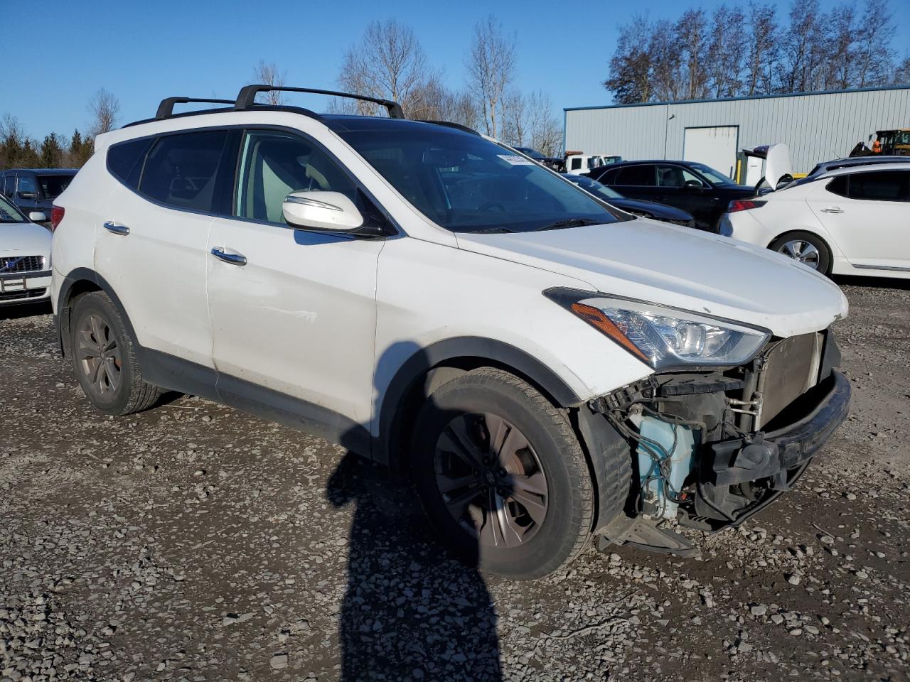 2015 Hyundai Santa Fe VIN 5XYZUDLB3FG288194 Copart auction photo, front end damage thumbnail 4