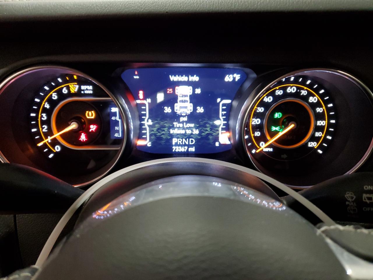 2019 Jeep Wrangler VIN 1C4HJXEG0KW637601 Copart auction photo, side / rear end damage thumbnail 9