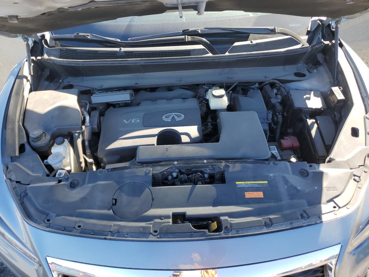 2019 Infiniti QX60 VIN 5N1DL0MMXKC553290 Copart auction photo, side damage thumbnail 13