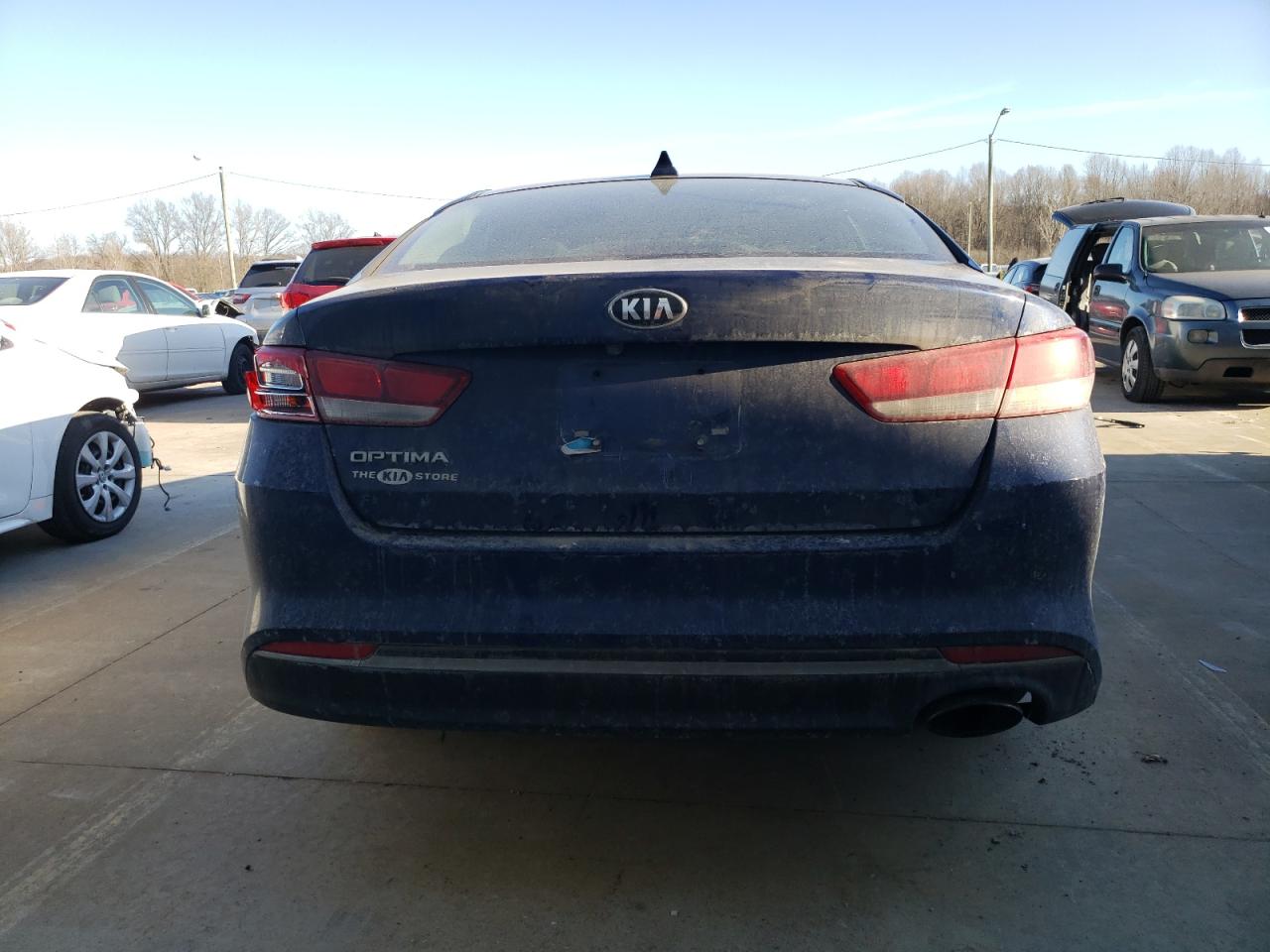 2018 KIA Optima VIN 5XXGT4L36JG272314 Copart auction photo, front end damage thumbnail 6