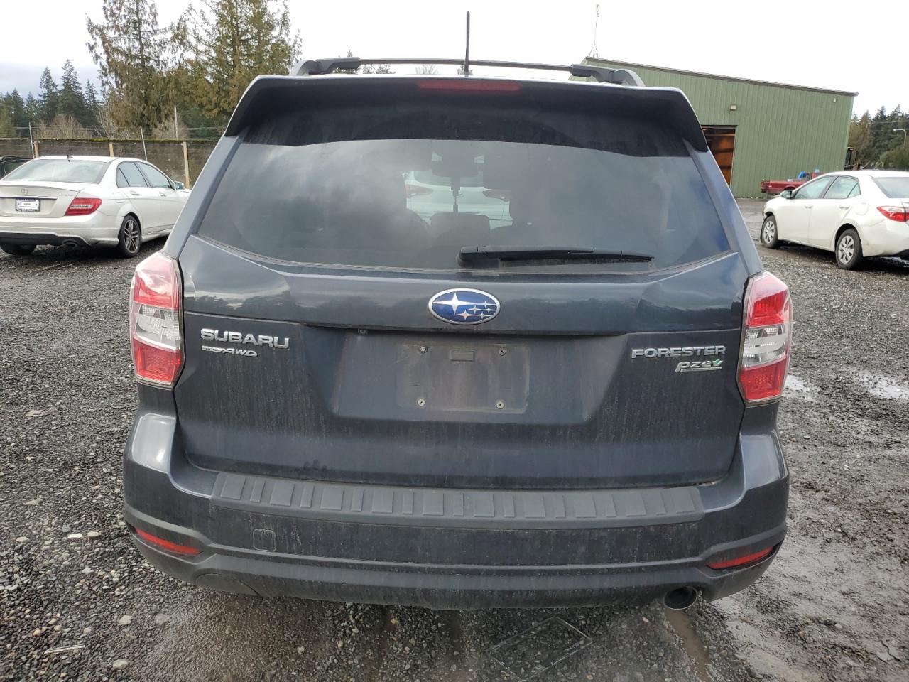 2015 Subaru Forester VIN JF2SJAHC5FH835369 Copart auction photo, side damage thumbnail 6
