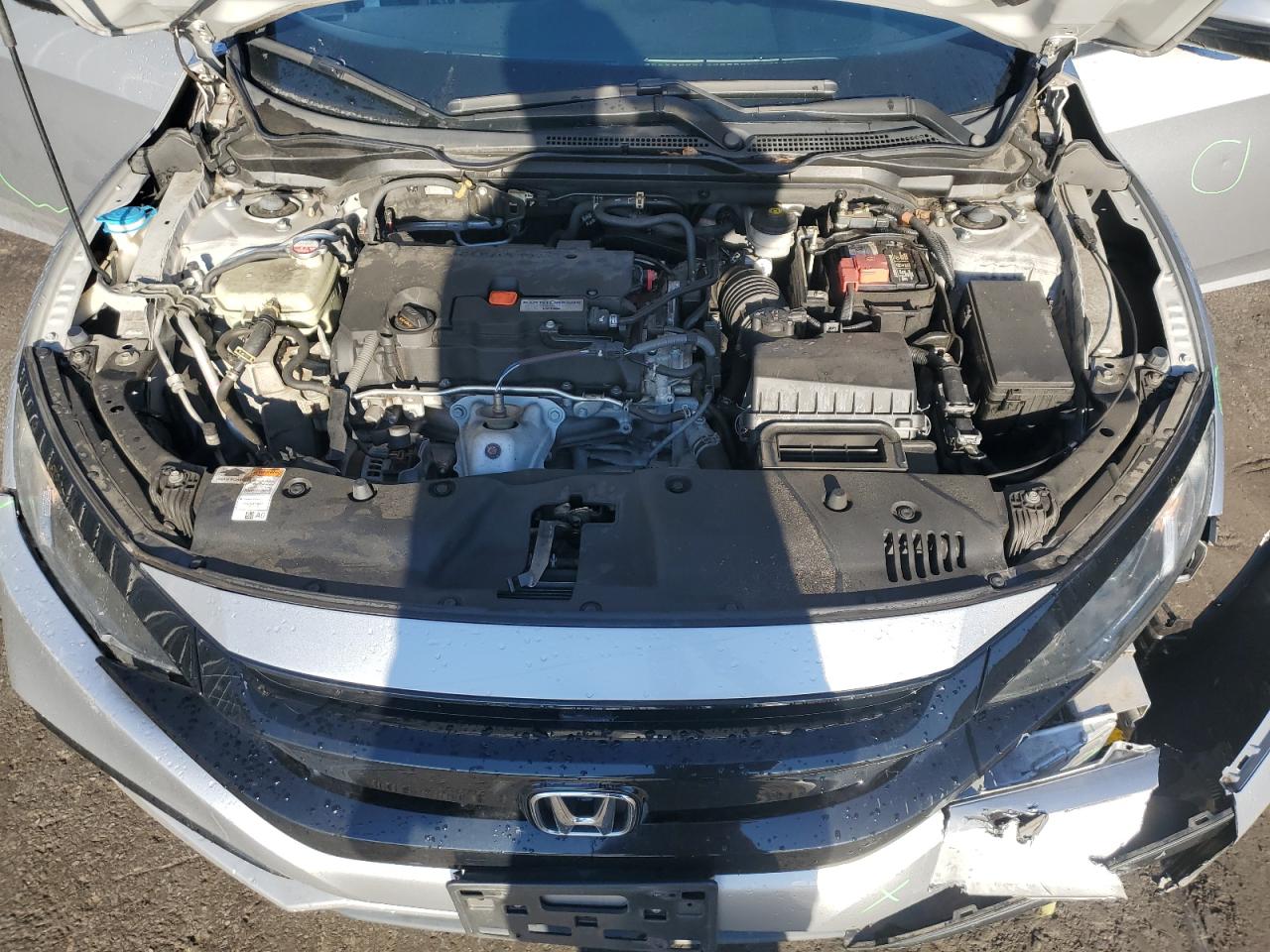 2019 Honda Civic VIN 2HGFC2F85KH516221 Copart auction photo, front end damage thumbnail 11