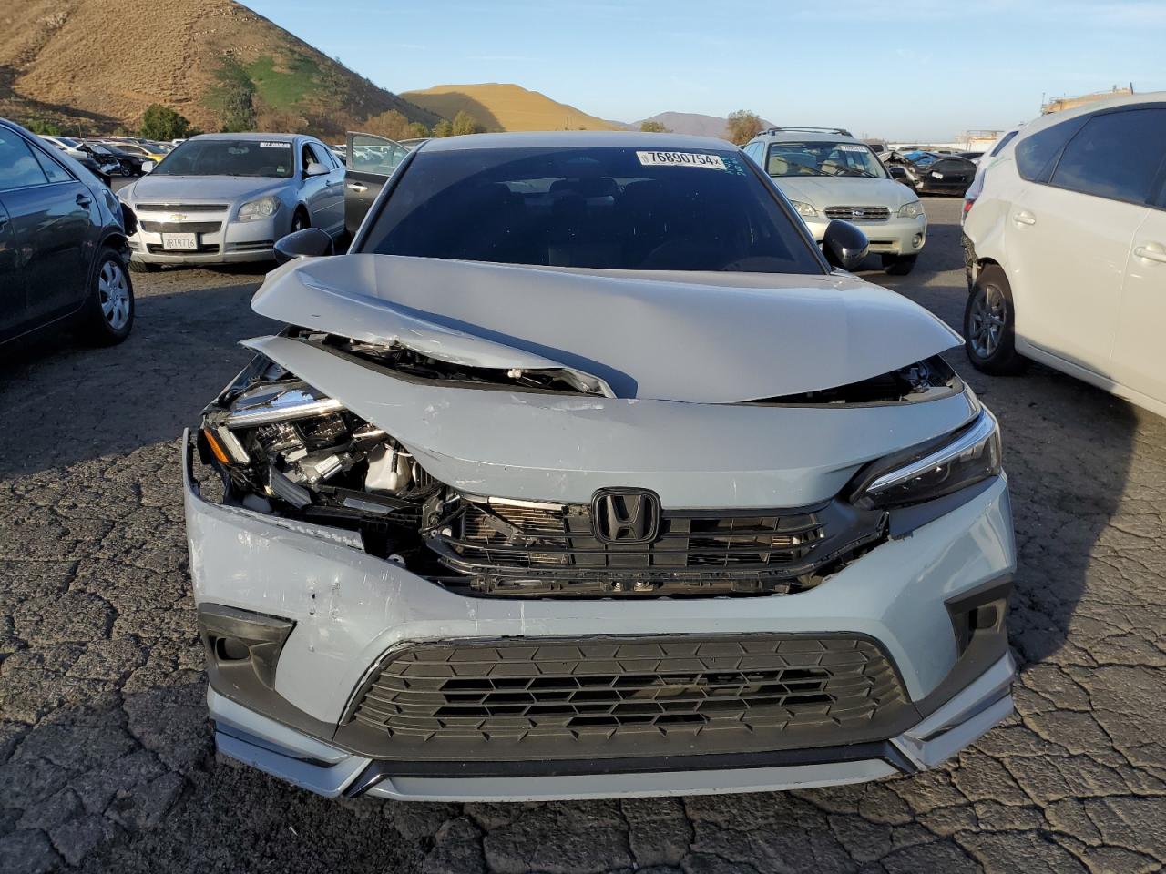 2024 Honda Civic VIN 2HGFE2F53RH553780 Copart auction photo, front end / rear end damage thumbnail 5
