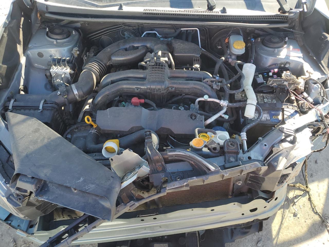 2015 Subaru Impreza VIN JF1GPAA63FH303034 Copart auction photo, front end / rear end damage thumbnail 12