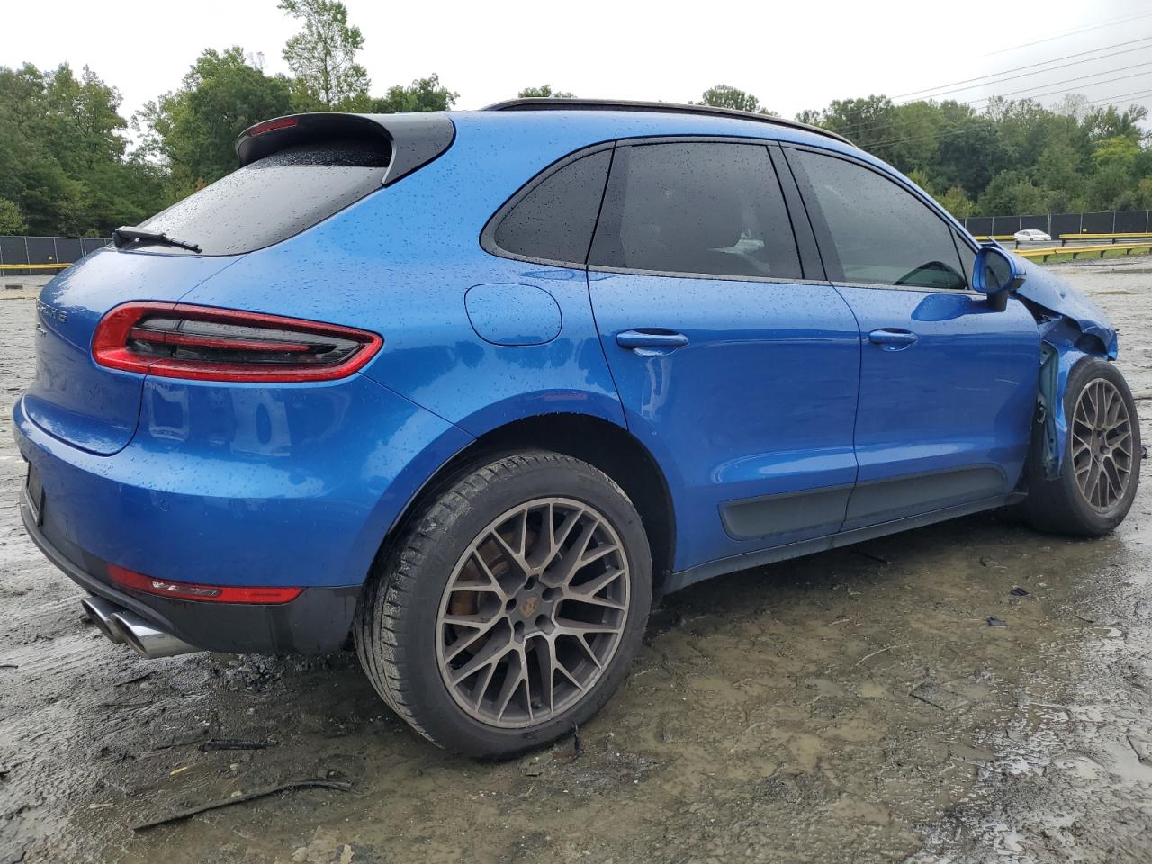 2018 Porsche Macan VIN WP1AA2A56JLB14493 Copart auction photo, front end damage thumbnail 3