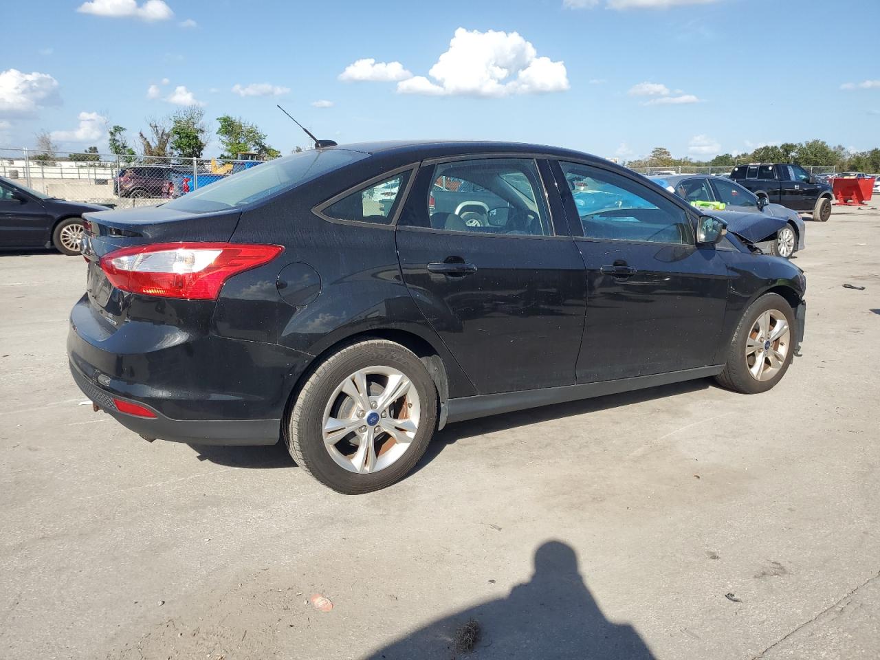 2014 Ford Focus VIN 1FADP3F25EL253558 Copart auction photo, front end damage thumbnail 3