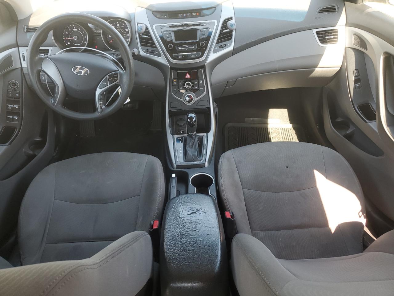 2015 Hyundai Elantra VIN 5NPDH4AE2FH622266 Copart auction photo, side / rear end damage thumbnail 8