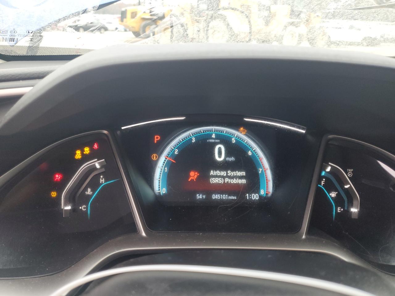 2017 Honda Civic VIN 19XFC1F90HE008339 Copart auction photo, all over damage thumbnail 9