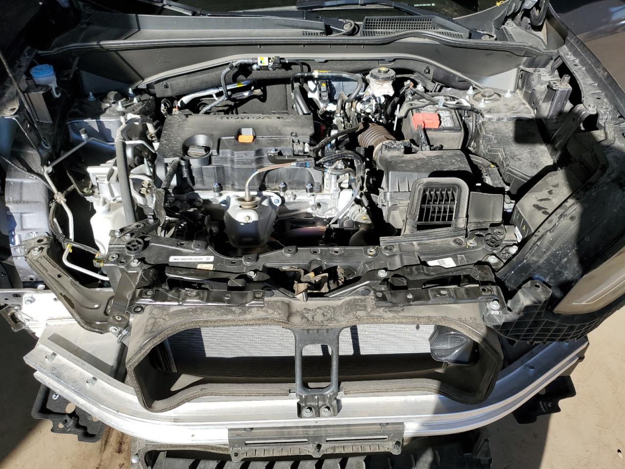 2025 Honda HR-V VIN 3CZRZ1H71SM718252 Copart auction photo, front end / rear end damage thumbnail 12