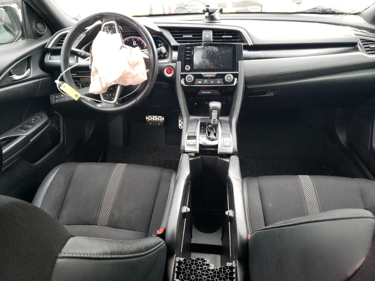2019 Honda Civic VIN 19XFC2F81KE051429 Copart auction photo, front end / rear end damage thumbnail 8