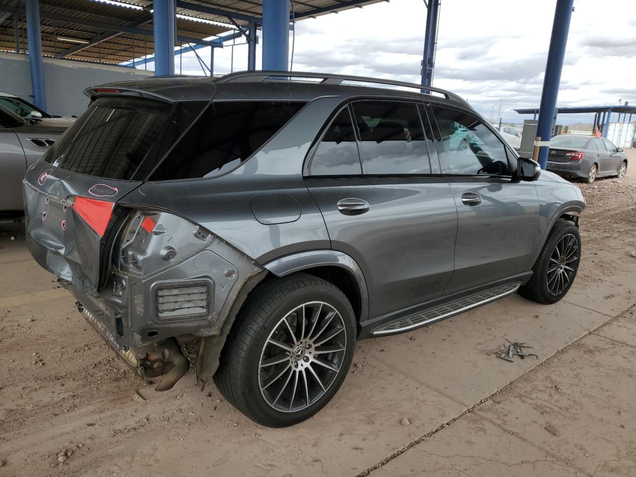 2021 Mercedes-Benz GLE VIN 4JGFB4KB3MA361714 Copart auction photo, front end / rear end damage thumbnail 3