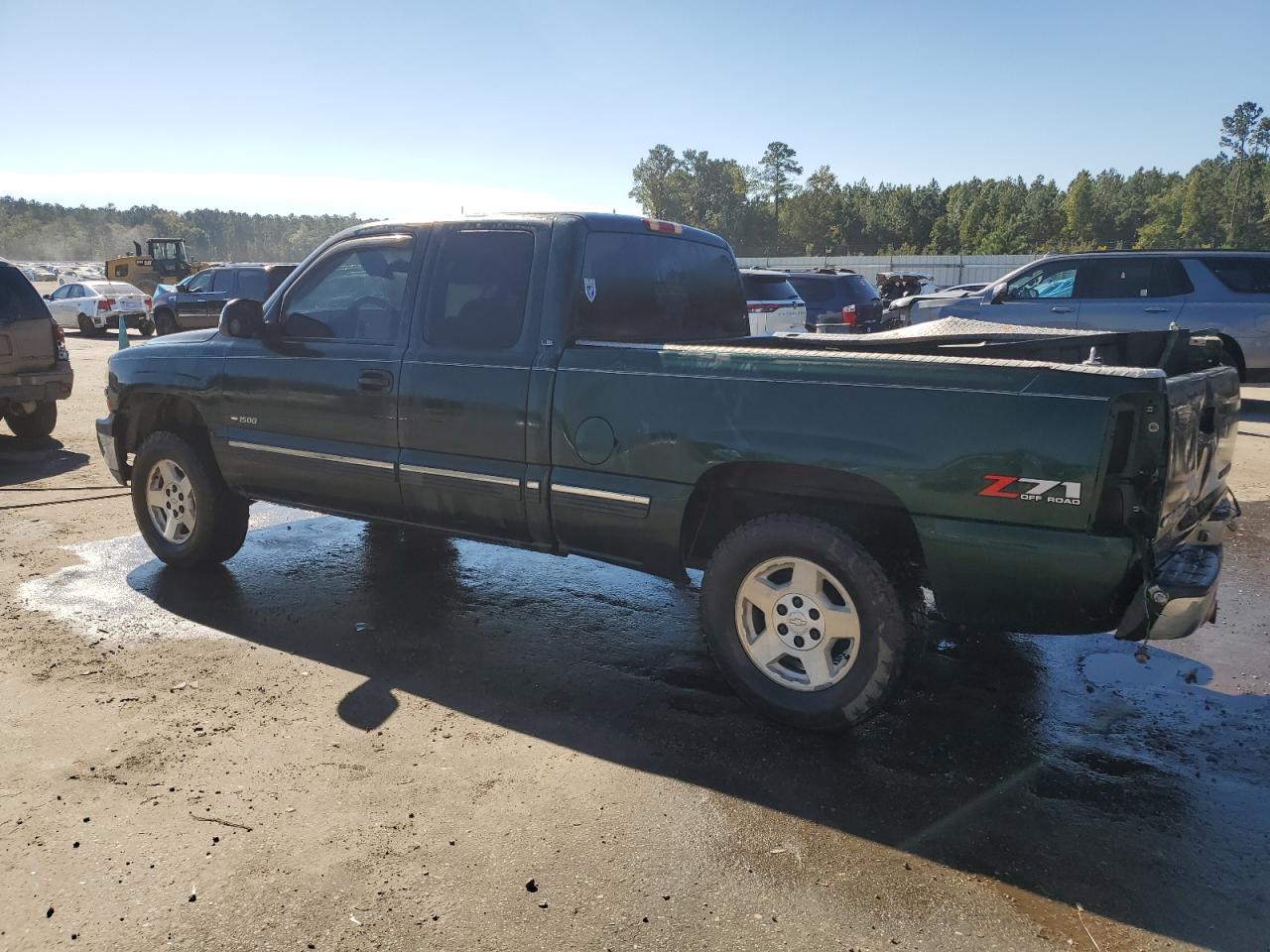 2001 Chevrolet Silverado VIN 1GCEK19T11E166115 Copart auction photo, rear end / undercarriage damage thumbnail 2