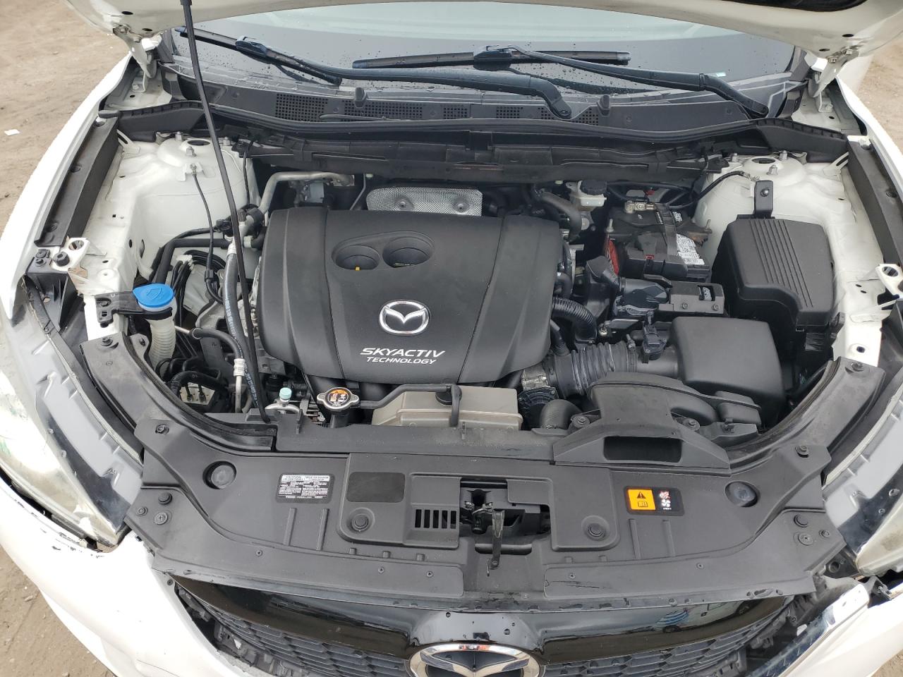 2014 Mazda CX-5 VIN JM3KE4DY0E0390811 Copart auction photo, front end damage thumbnail 12