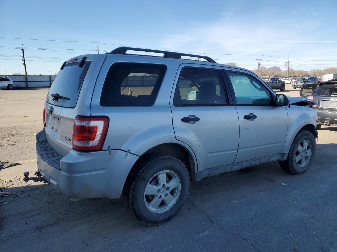 2009 Ford Escape VIN 1FMCU93GX9KA12975 Copart auction photo, front end / rear end damage thumbnail 3