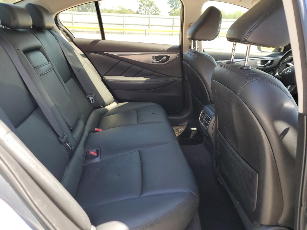 2014 Infiniti Q50 VIN JN1BV7AP9EM675122 Copart auction photo, front end / hail damage thumbnail 11