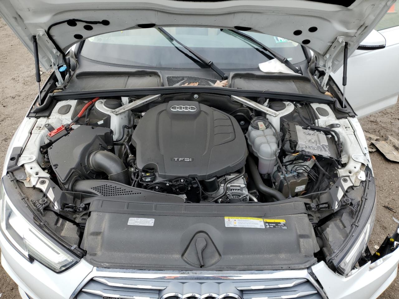 2019 Audi A4 VIN WAUENAF40KA111665 Copart auction photo, front end / rear end damage thumbnail 12