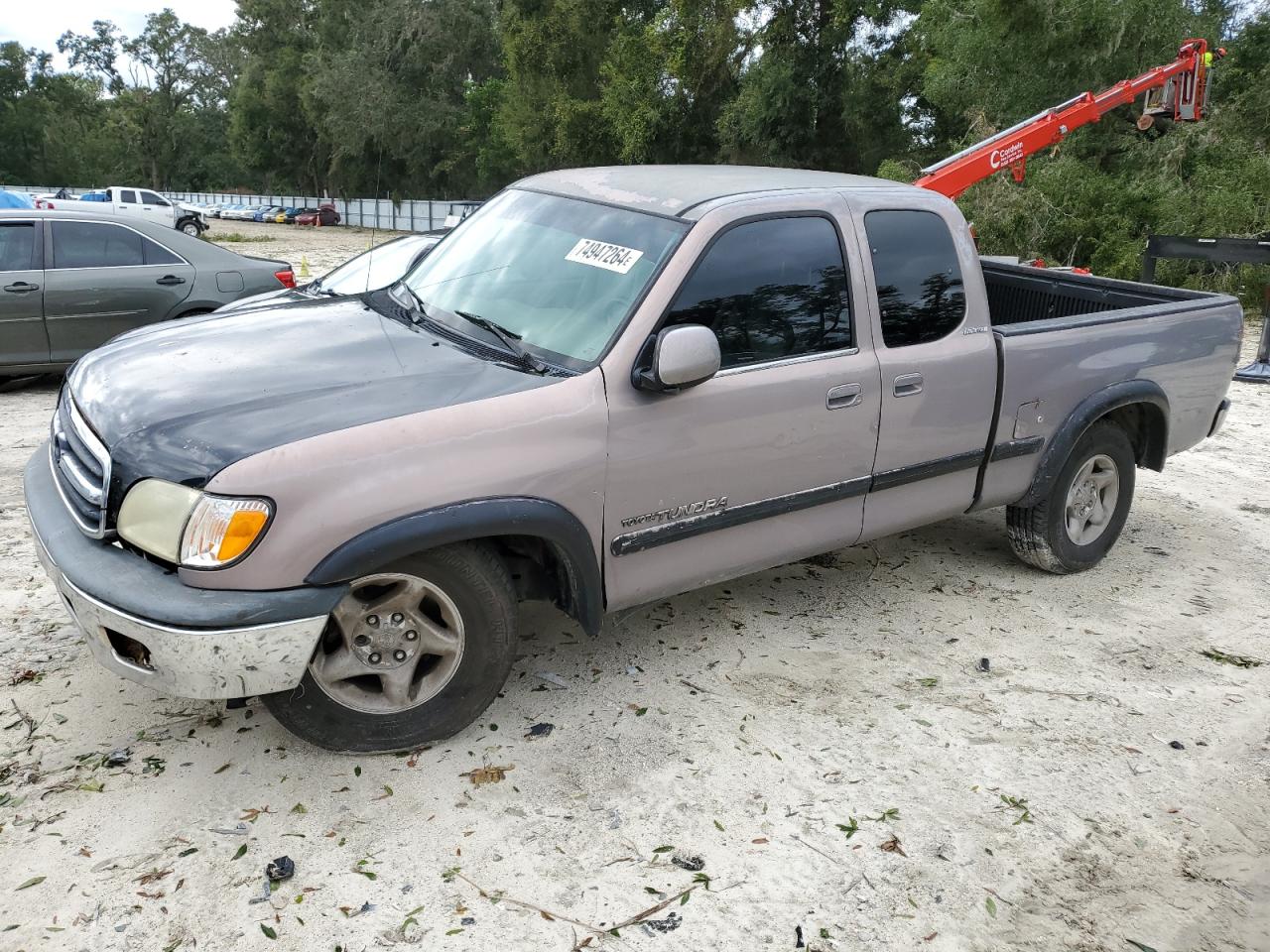 2002 Toyota Tundra VIN 5TBRT38122S287329