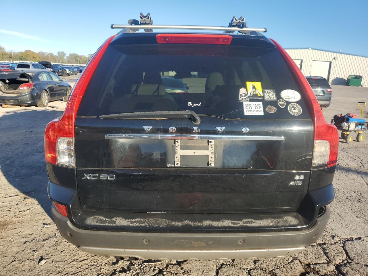 2010 Volvo XC90 VIN YV4982CZ7A1558135 Copart auction photo, front end / side damage thumbnail 6