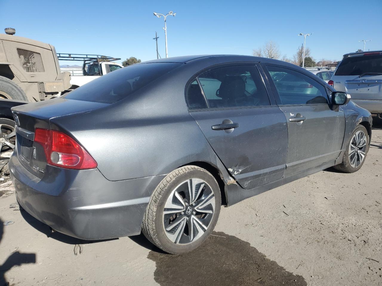 2009 Honda Civic VIN 2HGFA16309H334098 Copart auction photo, front end / side damage thumbnail 3
