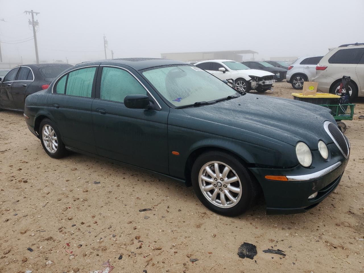 2002 Jaguar S-Type VIN SAJDA01P12GM27242 Copart auction photo, front end damage thumbnail 4
