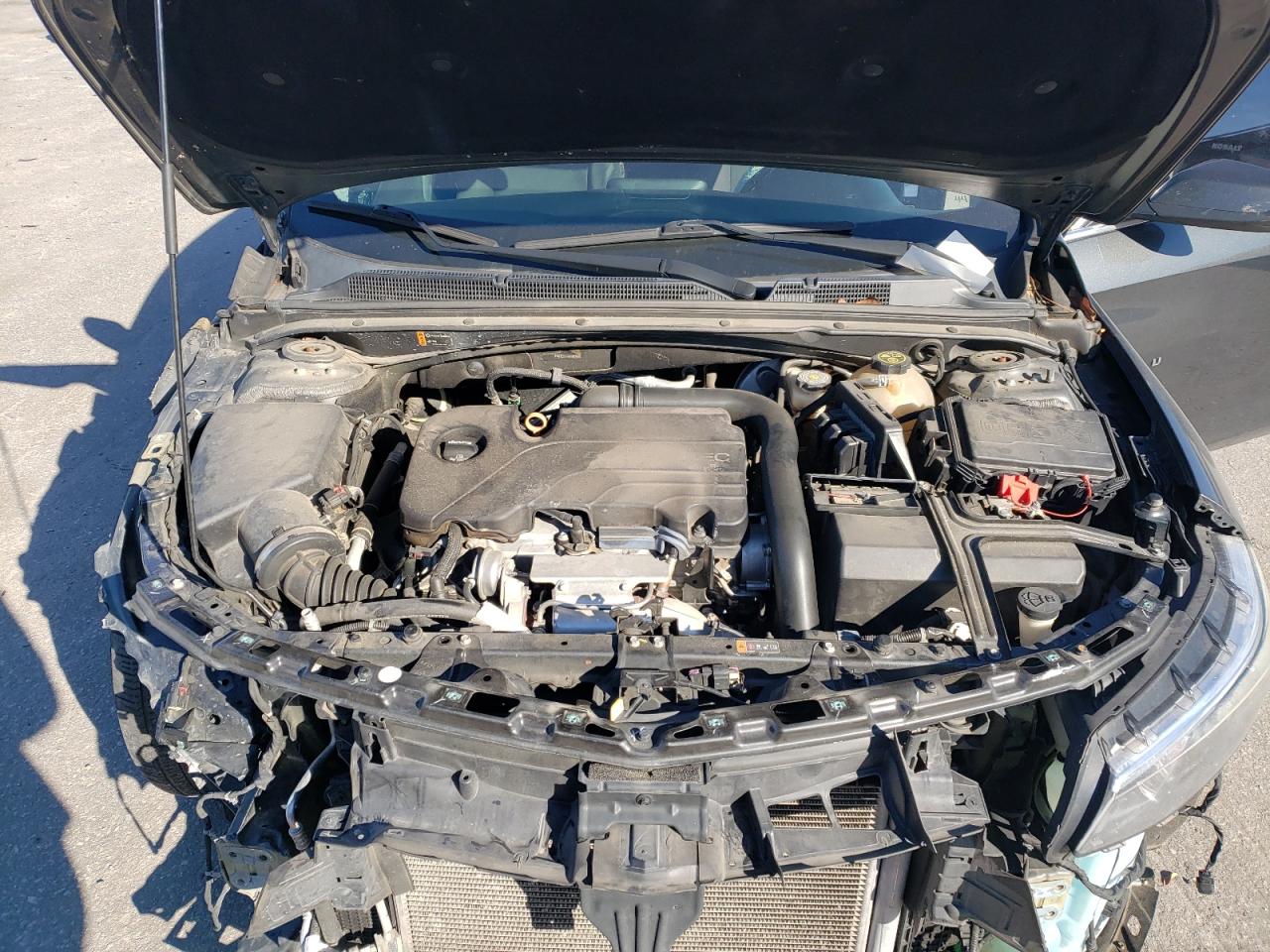 2017 Chevrolet Malibu VIN 1G1ZE5ST4HF202726 Copart auction photo, all over damage thumbnail 12