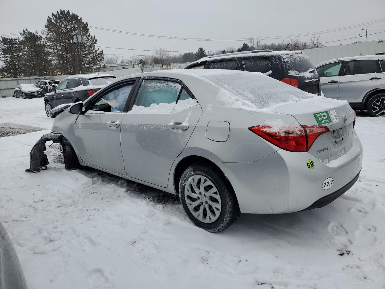 2017 Toyota Corolla VIN 2T1BURHE0HC843067 Copart auction photo, front end / mechanical damage thumbnail 2