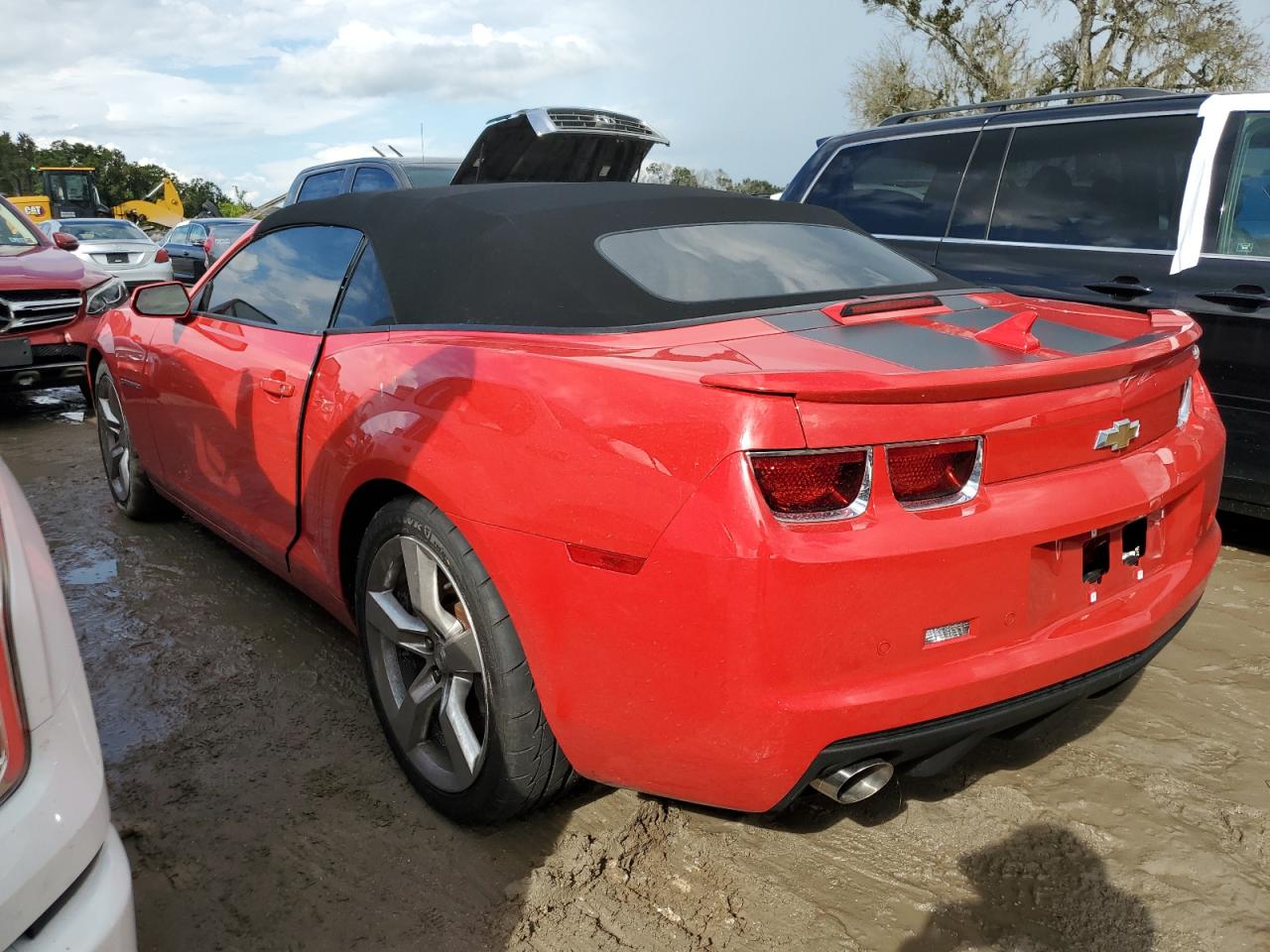2011 Chevrolet Camaro VIN 2G1FK3DJ8B9191788 Copart auction photo, water/flood damage thumbnail 2
