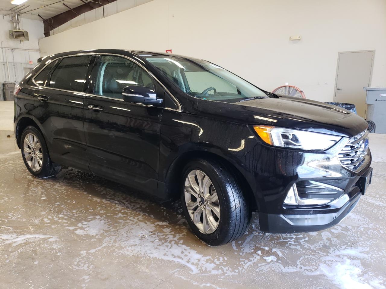 2022 Ford Edge VIN 2FMPK4K9XNBA56038 Copart auction photo, undercarriage / minor dent/scratches damage thumbnail 4