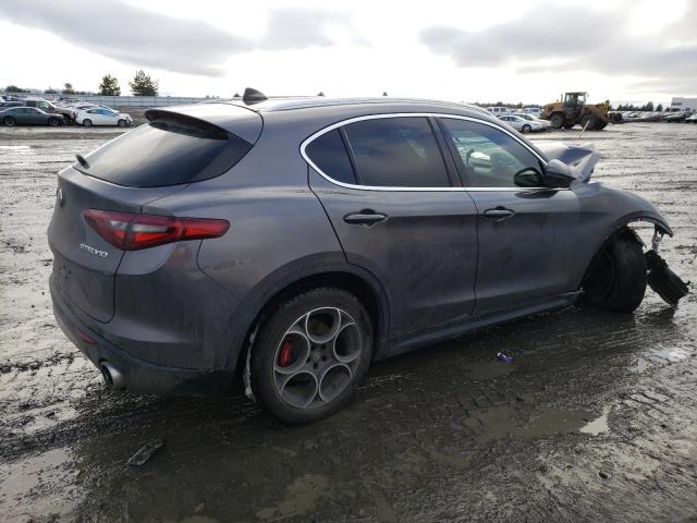 2018 Alfa Romeo Stelvio VIN ZASFAKANXJ7B83288 Copart auction photo, front end damage thumbnail 3