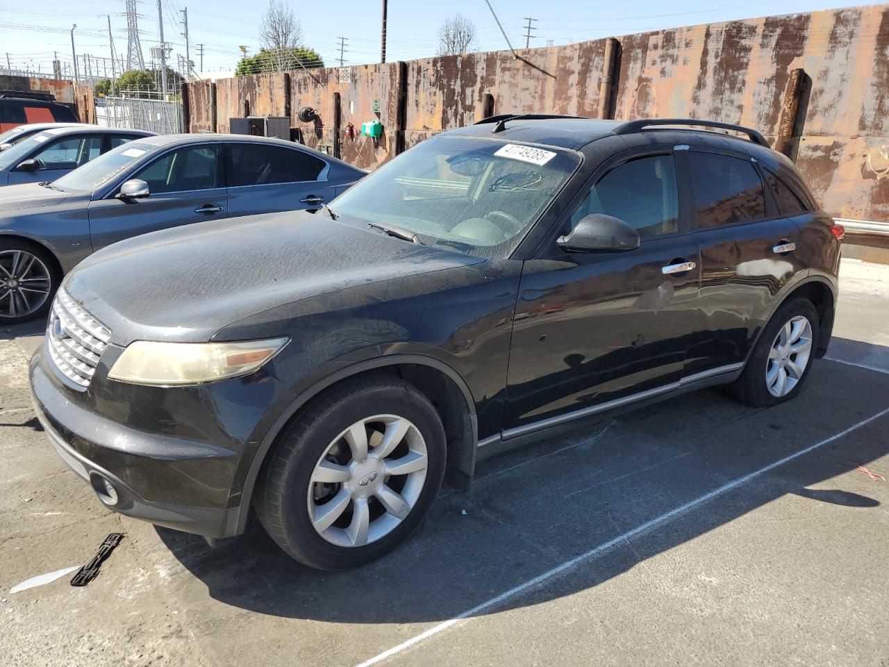 2003 Infiniti FX VIN JNRAS08U53X000898 - Copart auction photo
