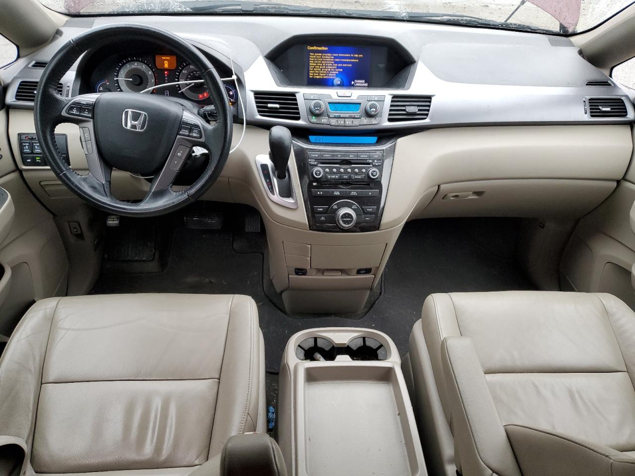 2012 Honda Odyssey VIN 5FNRL5H95CB067861 Copart auction photo, front end damage thumbnail 8