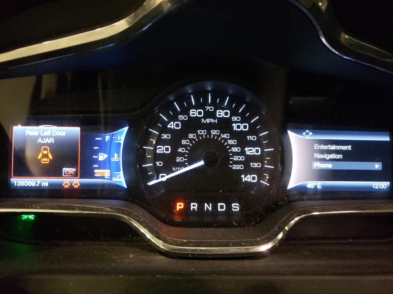 2015 Lincoln MKT VIN 2LMHJ5AT6FBL02356 Copart auction photo, front end damage thumbnail 9