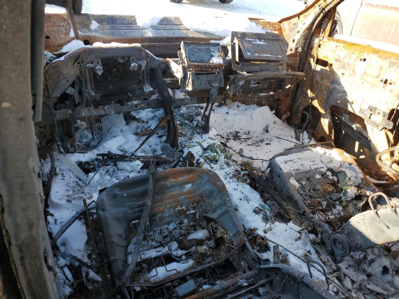 2019 Ford Flex VIN 2FMGK5C81KBA01114 Copart auction photo, burn / burn - engine damage thumbnail 8