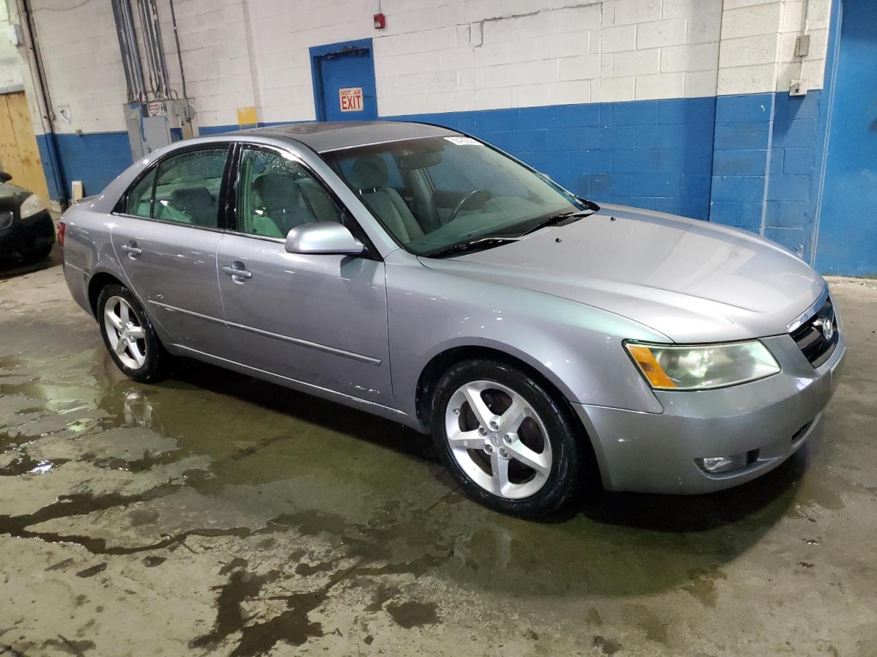 2008 Hyundai Sonata VIN 5NPEU46F98H367944 Copart auction photo, side / rear end damage thumbnail 4