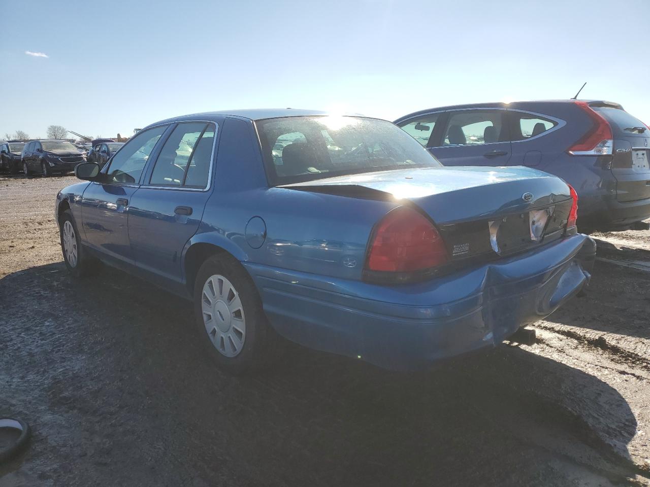 2011 Ford Crown Victoria VIN 2FABP7BV0BX114239 Copart auction photo, rear end / front end damage thumbnail 2