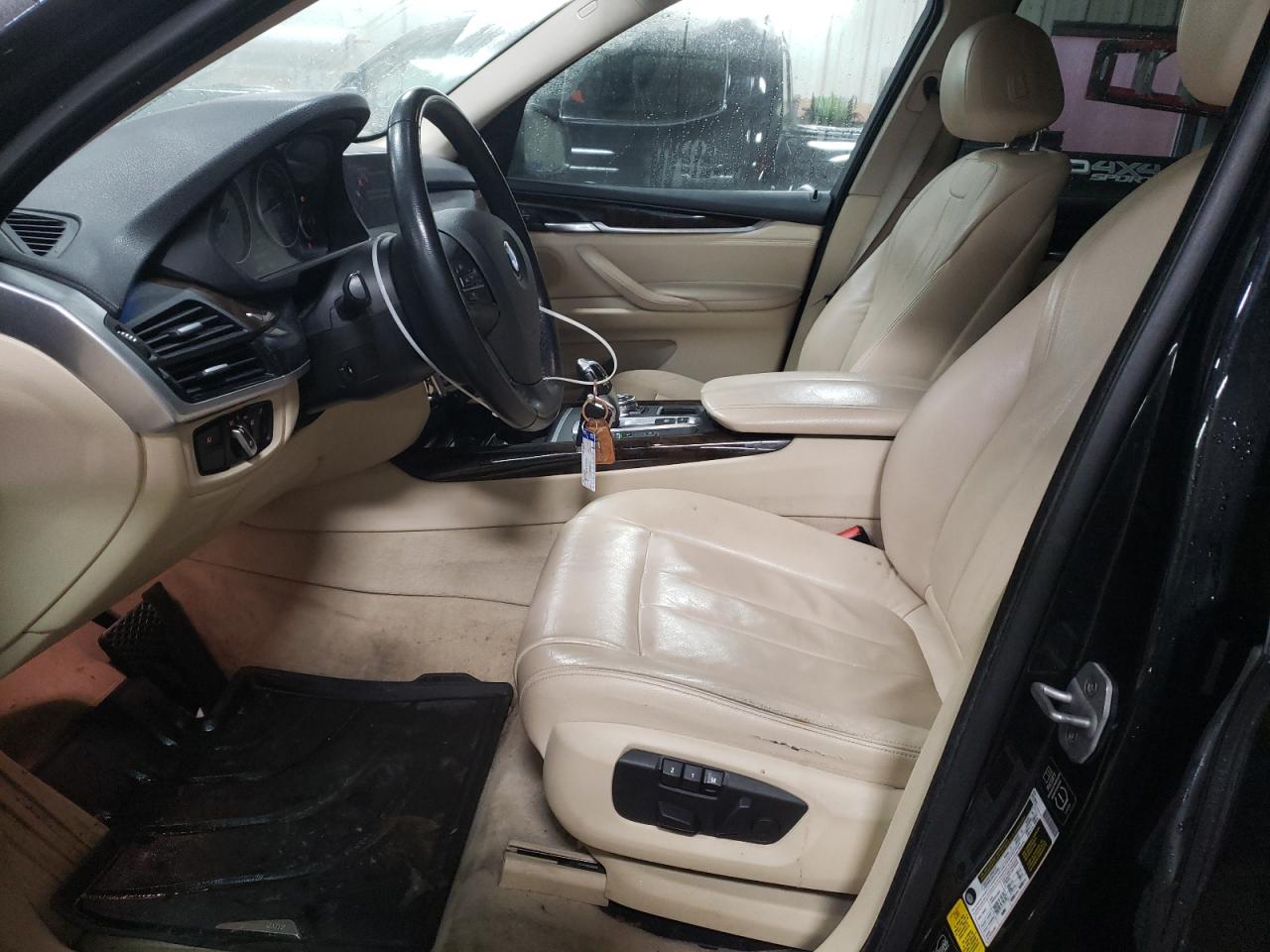 2014 BMW X5 VIN 5UXKR0C57E0K44613 Copart auction photo, front end damage thumbnail 7