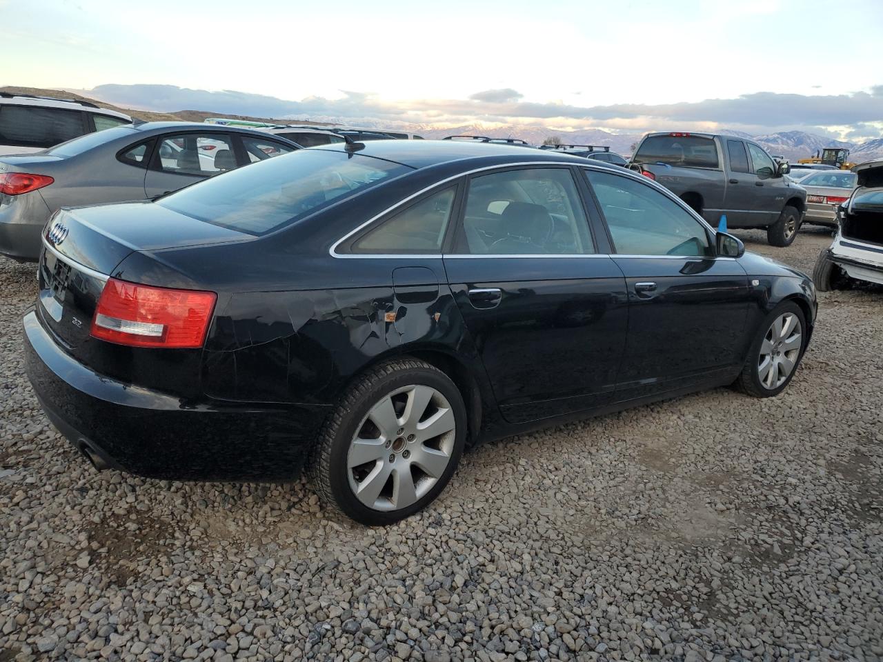 2007 Audi A6 VIN WAUAH74F67N086011 Copart auction photo, side / rear end damage thumbnail 3