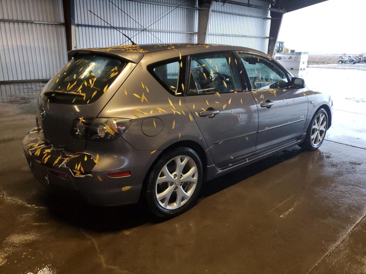 2008 Mazda 3 VIN JM1BK344981775646 Copart auction photo, rear end damage thumbnail 3